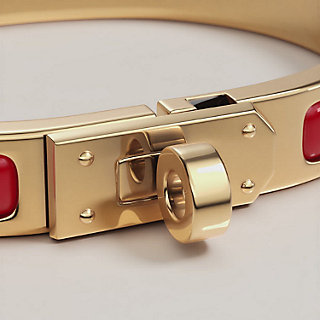 Mini Clic Kelly bracelet - Red | Hermès USA